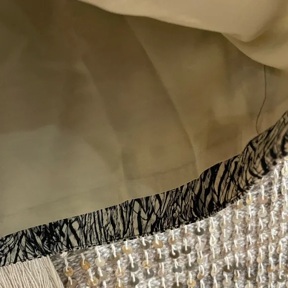 🐦‍⬛ EUC Leifsdottir Anthropologie pleated mini skirt sz 6 - Picture 3 of 10